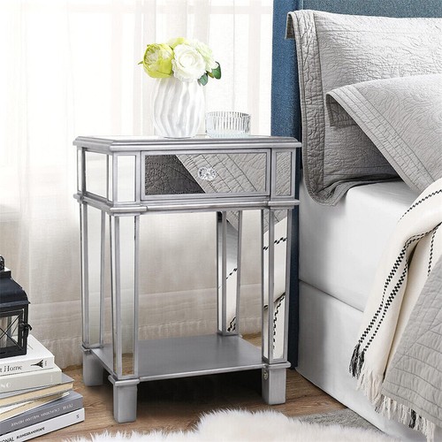 Glass mirrored end - mirrored,