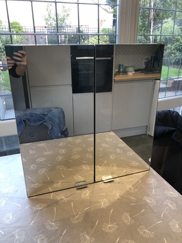Double mirrored bathroom - double,