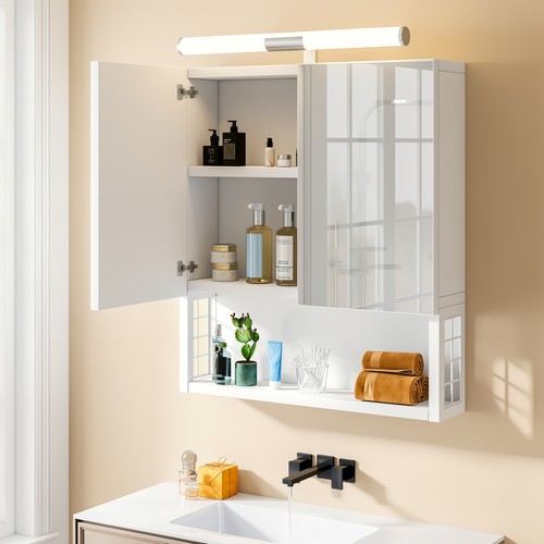 Bathroom mirror cabinet - bathroom,
