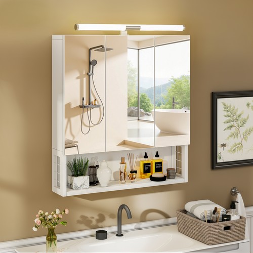 Bathroom mirror cabinet - bathroom,