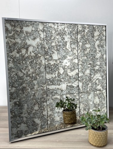 Antique distressed mirror - antique,