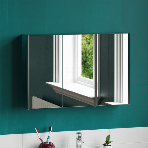 Sale mirrored bathroom - mirrored, wall