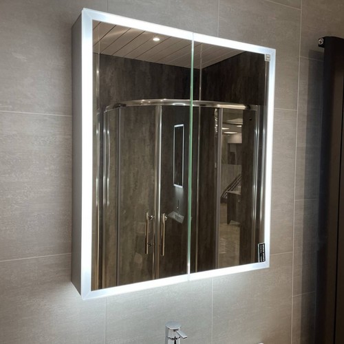 Bella led mirror cabinet 700 - cabinet, x