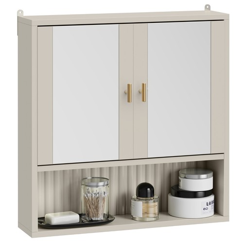 Bathroom mirror cabinet wall - bathroom,