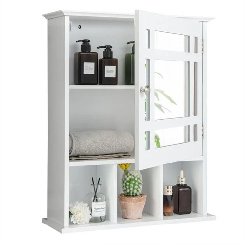 Costway mirror door - door, cabinet