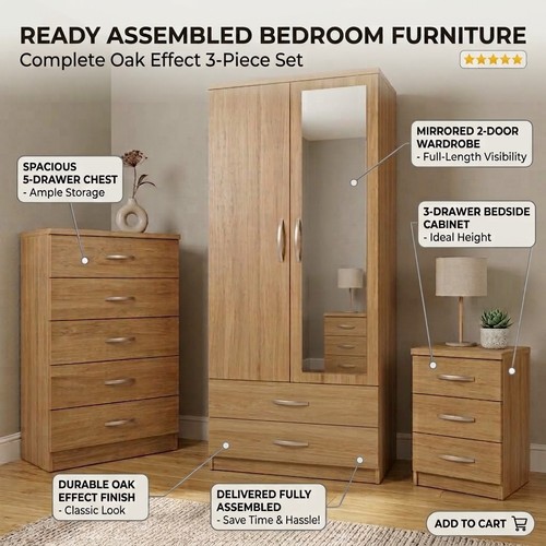 Pre built oak - built, piece