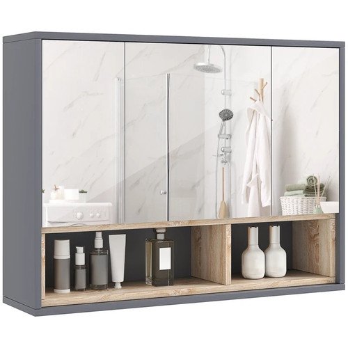 Bathroom mirror cabinet wall - bathroom,