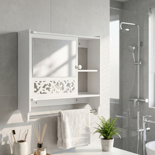 Bathroom mirror cabinet wall - mirror,