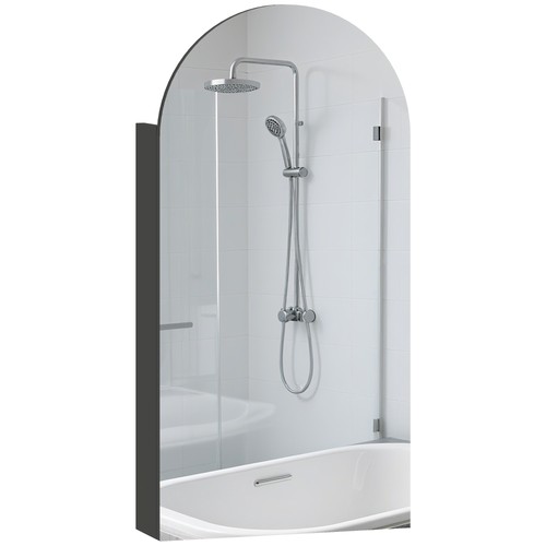 Homcom bathroom mirror cabinet - homcom,