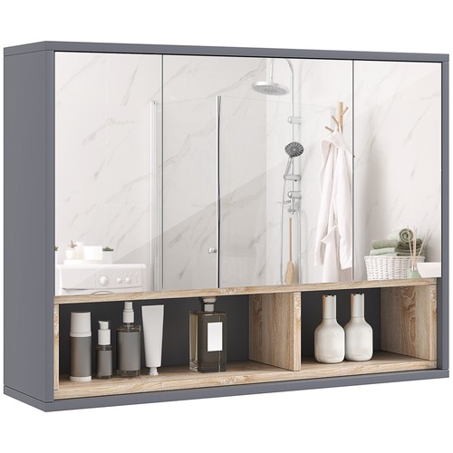Homcom bathroom cabinet - bathroom,