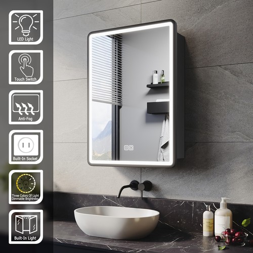 Llluminated bathroom mirror - llluminated,
