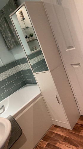 Tall mirrored cabinet - tall,