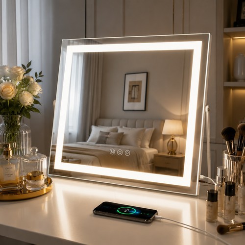Hollywood led vanity mirror - led,