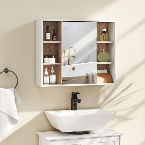 Wall mount bathroom mirror - wall,