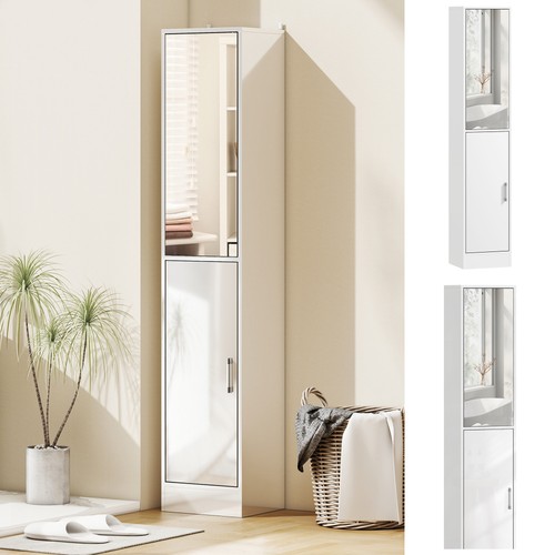 Tall mirrored bathroom cabinet - tall,