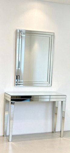 Mirrored console table - console,