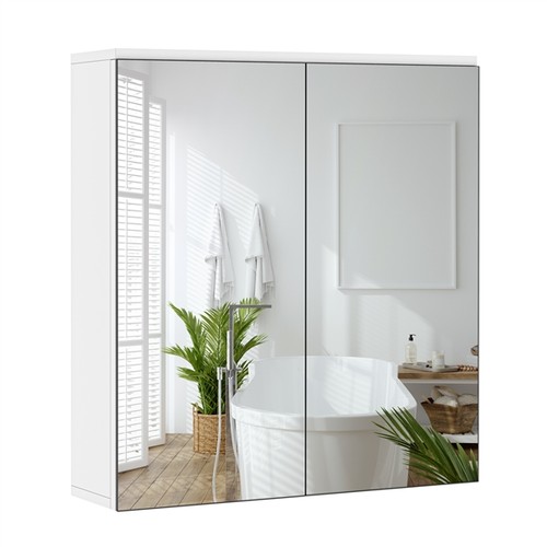 Bathroom mirror cabinet double - bathroom,